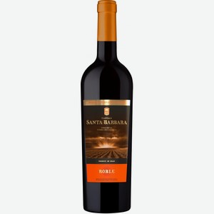 Вино красное Castillo Santa Barbara Roble сухое 13%, 750 мл