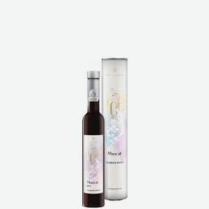 Вино ЗГУ Кубань Фанагория ICE WINE МУСКАТ в подарочной тубе, 0.375 л 0.375 л