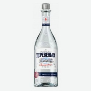 Водка Деревенька Зимняя, 40%, 0,25л