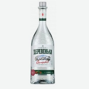 Водка  Деревенька  Зимняя кедровая, 40%, 0,5л Россия