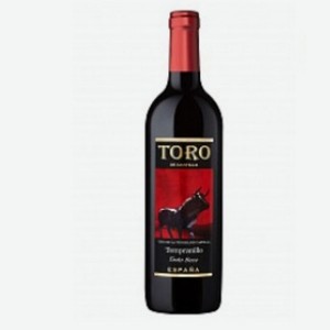Вино красное сухое  Toro De Castilla Tempranillo , 12%, 0,75л Испания