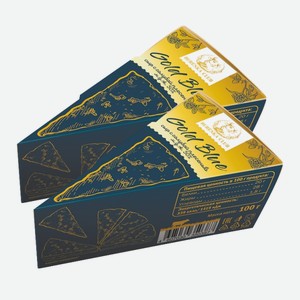 Сыр с голубой плесенью Burenka Club Gold Blue 50% 100 г