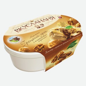 Мороженое Вкусландия грецкий орех Айсберри 450 г