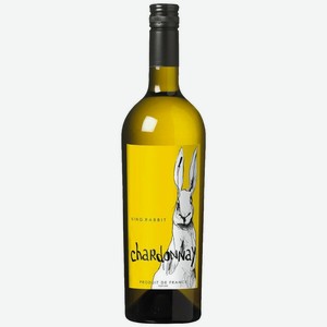 Вино King Rabbit Chardonnay, Pays D Oc IGP, 2018, 0.75 л