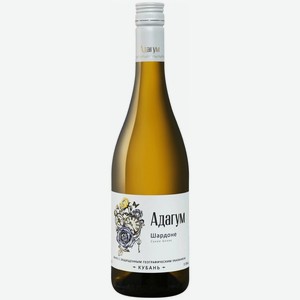 Вино Адагум Шардоне, 0.75 л