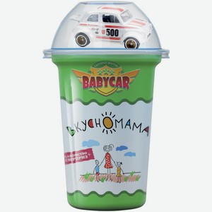 Кукурузные шарики в молочной кондитерской глазури с игрушкой Babycar-Сюрприз