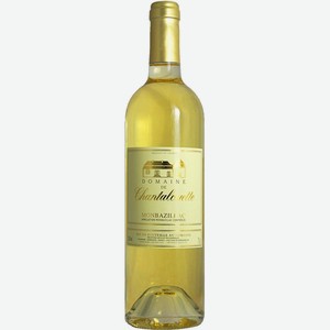 Вино Домен де Шанталует, Монбазиллак, 2019, 2019, 750 мл, Белое, Сладкое