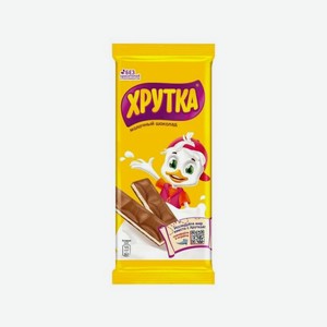 Шоколад ХРУТКА молочный с начинкой 90г