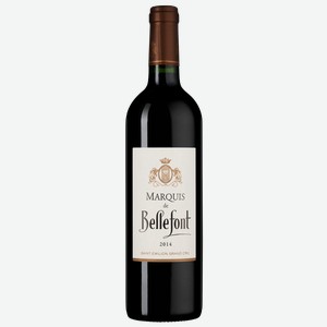 Вино Marquis de Bellefont (Saint-Emilion) 0.75 л