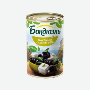 Маслины БОНДЮЭЛЬ Охибланка с фета 314г