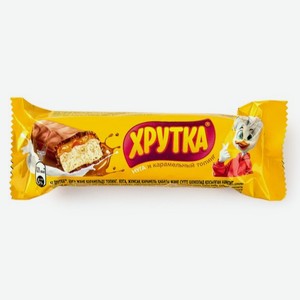 Шоколадный батончик ХРУТКА карамель 27 г