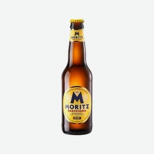 Пиво МОРИЦ Ориджинал свет 4.7% 330мл ст/б