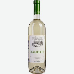 Вино Шато Кот де Сан Даниль, Алиготе, 2021, 2021, 750 мл, Белое, Сухое