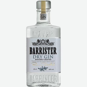 Джин Barrister Dry 0.25л