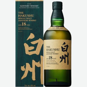 Виски The Hakushu 18 Years Old 0.7л