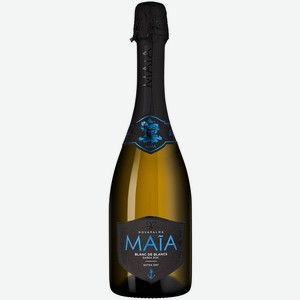 Вино  Майя  Блан де Блан, 750 мл, Игристое-белое, Сухое