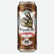 Пиво Wolpertinger Naturtrubes Hefeweissbier светлое 0,5 л ж/б