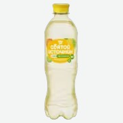 Вода питьевая Святой Источник Цитрус газированная 0,5 л ПЭТ
