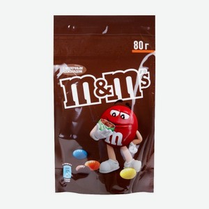 Драже M&M S с шоколадом 80г