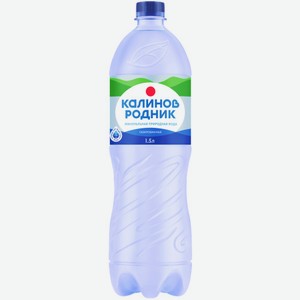 Газированная вода Калинов Родник минеральная газированная 1.5л