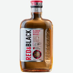Виски Red and Black 0.2л