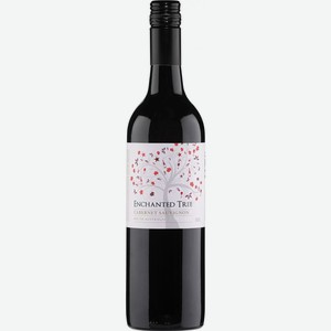 Вино  Эншантид Три  Каберне Совиньон, 2015, 2015, 750 мл, Красное, Сухое