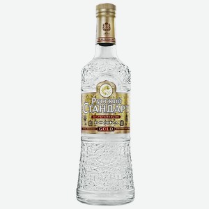 Водка РУССКИЙ СТАНДАРТ, Голд, 40%, 0,5л