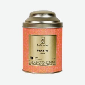 Чай Indian Cap Персиковый 75г ж/б