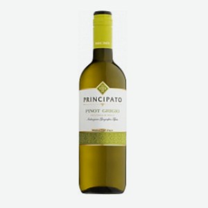 Вино белое сухое  Principato  Pinot Grigio, 12%, 0,75л Италия