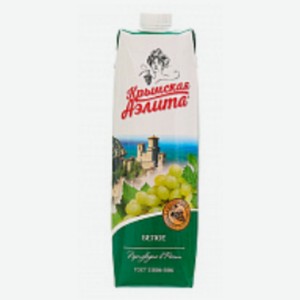 Алког.прод.плод.  КРЫМСКАЯ АЭЛИТА БЕЛОЕ  п/сл 0,96л ПРИЗМА т/п Россия, Белое