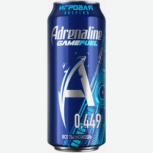 Adrenaline Игровая Энергия 0.449л