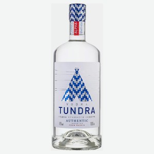 Водка Tundra Authentic, 1 л