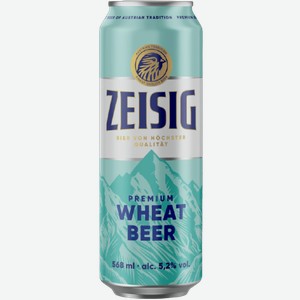 Светлое пиво Zeisig Wheat 0.568л