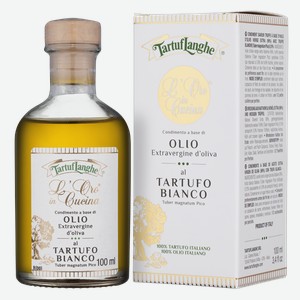 Гурмэ Оливковое масло Oro in Cucina c белым трюфелем в подарочной упаковке 0.1 л