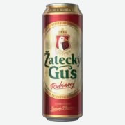 Пивной напиток Zatecky Gus Rubinovy 0,45 л