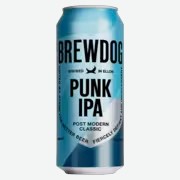 Пиво BrewDog Punk IPA светлое 0,5 л ж/б