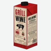 Вино GrillWine красное сухое 1 л