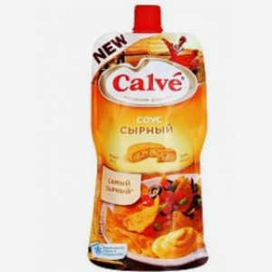 Соус Calve Сырный д/п 230г Россия