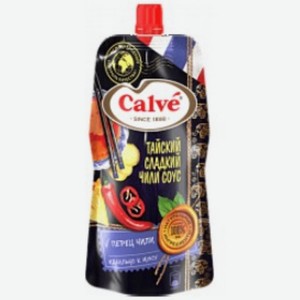 Соус Calve Тайский Сладкий чили д/п 230г, Россия