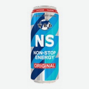 Напиток б/а тониз. газ.  NS  ORIGINAL ж/б 0,45 л Россия
