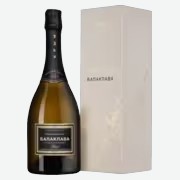 Вино игристое Золотая Балка Балаклава Chardonnay белое брют 0,75 л в подарочной упаковке