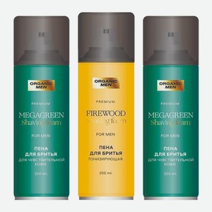 Пена для бритья Organic Men в ассортименте 200 мл