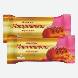 Пирожное Картошка марципановая 80г Нев берега