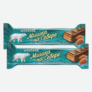 Батончик Мишка на Севере с миндалем КФ Крупской 40 г