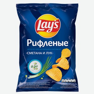 Чипсы LAY S® Сметана-лук, 81г