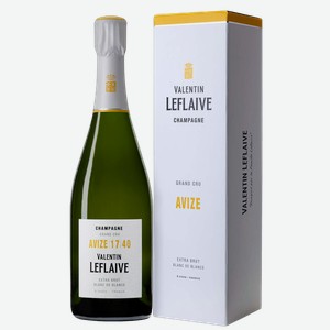 Шампанское Valentin Leflaive Avize в подарочной упаковке 0.75 л