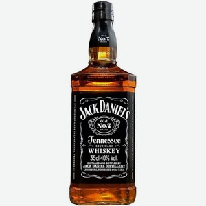 Виски ДЖЕК ДЭНИЕЛ С Tennessee Whiskey 0.35л