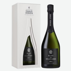 Шампанское Blanc des Millenaires Blanc de Blancs Brut в подарочной упаковке 0.75 л