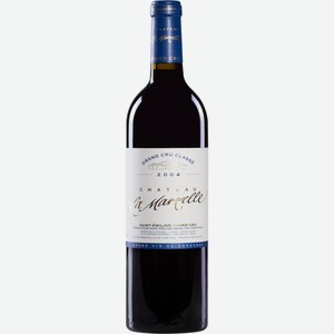 Вино Шато Ля Марзель, 2004, 2004, 750 мл, Красное, Сухое