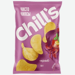 Чипсы картофельные Chill’s Краб 130 г